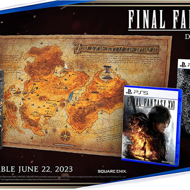 PS5 Final Fantasy XVI 中文豪華版 PS5 Final Fantasy XVI 中文豪華版