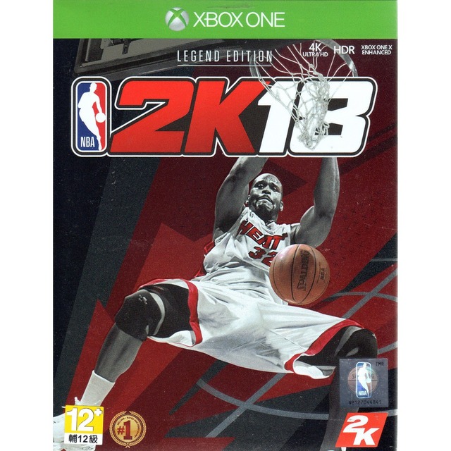 XBO NBA 2K18 中文黃金傳奇珍藏版 XBO NBA 2K18 中文黃金傳奇珍藏版