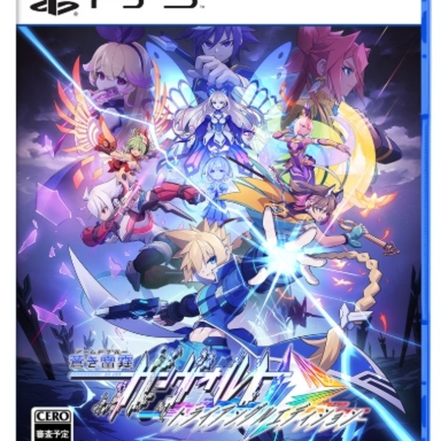 PS5 蒼藍雷霆 GUNVOLT 三稜合極版 中文一般版 PS5 蒼藍雷霆 GUNVOLT 三稜合極版 中文一般版
