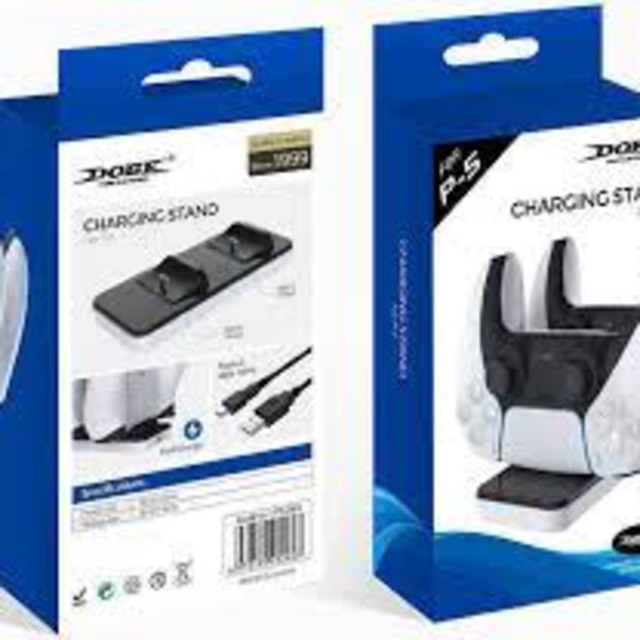 PS5 副廠 DualSense 無線控制器專用充電座 TP5-0591(DOBE) PS5 副廠 DualSense 無線控制器專用充電座 TP5-0591(DOBE)