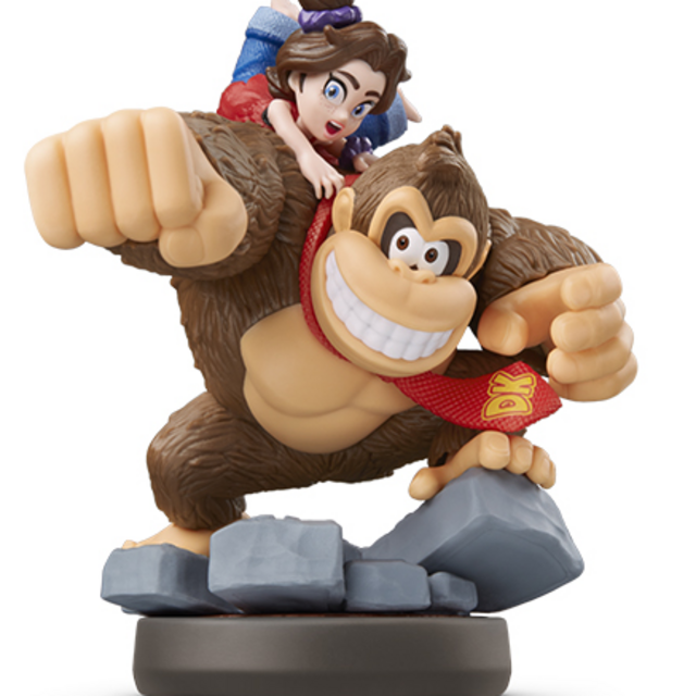 Amiibo 公仔 咚奇剛&波琳 Amiibo 公仔 咚奇剛&波琳