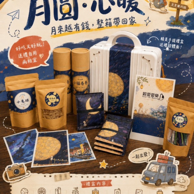 【預購|9/7起依訂單順序出貨】2026 中秋限定旅行禮盒 【預購|9/7起依訂單順序出貨】2026 中秋限定旅行禮盒