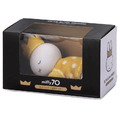 Miffy 70 週年限定|Gold Black 皇冠睡眠好友系列 植絨公仔,王冠點點款盒裝展示 Miffy 70 週年限定|Gold Black 皇冠睡眠好友系列 植絨公仔,王冠點點款盒裝展示