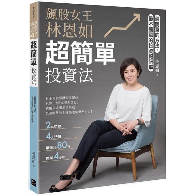 飆股女王林恩如,超簡單投資法:2條均線x4大法寶x公式選股,上萬會員證實有效 (隨書加贈新手投資理財5堂影音課程QR code) 飆股女王林恩如,超簡單投資法:2條均線x4大法寶x公式選股,上萬會員證實有效 (隨書加贈新手投資理財5堂影音課程QR code)