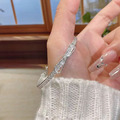 【豐銘嚴選】純銀 流光蝴蝶結軟式手環-2 【豐銘嚴選】純銀 流光蝴蝶結軟式手環-2