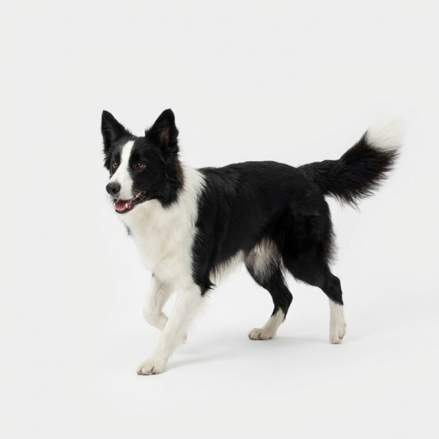 靈動邊境牧羊犬