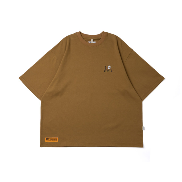 Khaki Flower Tee
