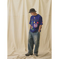 Purple Glitch Print Tee-6