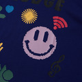 Purple Glitch Print Tee-2
