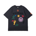 Grey Glitch Print Tee
