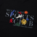 Black MCCCVII DEPT Embroidered Tee-3