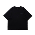 Black MCCCVII DEPT Embroidered Tee