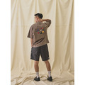 Brown MCCCVII DEPT Embroidered Tee-5