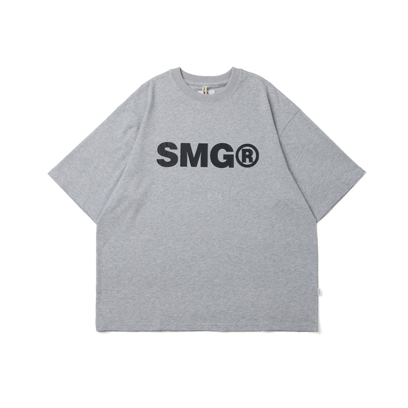 Grey SMG Logo Tee