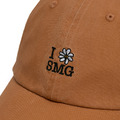 Orange Flowers Graphic Sports Cap-2