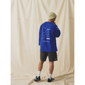 Blue S.M.S Graphic LS Tee-5