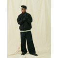 Code Pattern Sports Wide Trousers-6