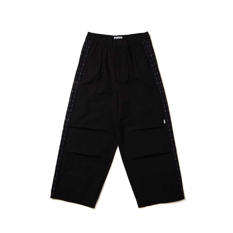Code Pattern Sports Wide Trousers