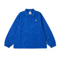 Blue Flower Graphic Coach Jacket