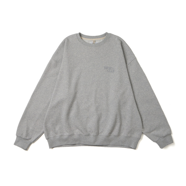 Grey MCCCVII DEPT Embroidered Sweatshirt