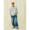 Grey MCCCVII DEPT Embroidered Sweatshirt-5