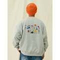 Grey MCCCVII DEPT Embroidered Sweatshirt-7