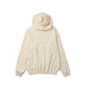 White Glitch Print Hoodie-1