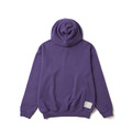Purple Glitch Print Hoodie-1
