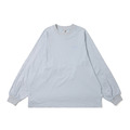 Blue Code Pattern LS Tee