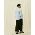 Blue Code Pattern LS Tee-6