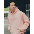 Pink Smudge Embroidered Hoodie-7