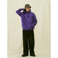 Purple Smudge Embroidered Hoodie-5