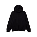 Black Smudge Embroidered Hoodie-1
