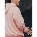 Pink Smudge Embroidered Hoodie-8