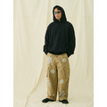 Black Smudge Embroidered Hoodie-4