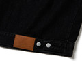 Black Washed Denim Jacket-7
