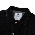 Black Washed Denim Jacket-2