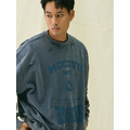 Blue Damage Graphic Sweatshirt-11