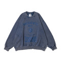Blue Damage Graphic Sweatshirt
