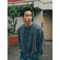Blue Damage Graphic Sweatshirt-7