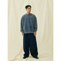 Blue Damage Graphic Sweatshirt-8