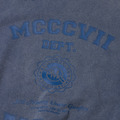 Blue Damage Graphic Sweatshirt-3