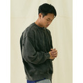 Black Damage Graphic Sweatshirt-9