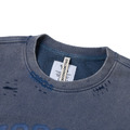Blue Damage Graphic Sweatshirt-2