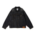Black Hybrid Denim Jacket