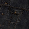 Black Hybrid Denim Jacket-3