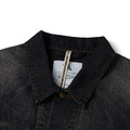Black Hybrid Denim Jacket-2