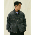 Black Hybrid Denim Jacket-10