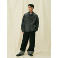 Black Hybrid Denim Jacket-8