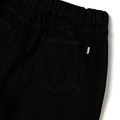 Black Washed Denim Wide Trousers-3